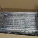 HOWDIA Stainless Steel 2-Tier Over The Sink Dish Drying Rack with Utensil Holder, Large, for Kitchen Counter (3 Tier,silver)