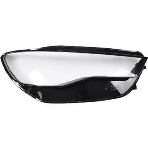 Headlight Lens Cover Headlight Headlamp Lense Clear Lens Cover for Audi A6 2016-2018 Black,Clear Pc 1 Pc Front Right Car