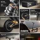 NAVEE GT3/ST3/GT5 Series Electric Scooter, 20/25 MPH Top Speed, 30-55.9 Miles Max Range, 1000-1638W Motor with Dual Suspension, 10" Tires, Foldable for Adults Teens