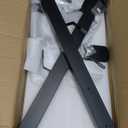 Vacuum Stand for Dyson V15 V10 V8 V7 V6, Stable Metal Vacuum Attachment Holder, Cordless Vacuum Cleaners Docking Station for Dyson (Brushed Black, 6 Hooks)