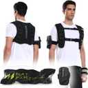 BeatBoost Weighted Vest for Men Women 10 lb Weight Vest with Ironsand for Walking Strength Training Running Workout