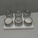 6PCS Wide Mouth Mason Jars 16oz with Airtight Lids and Bands, Canning Jars with Crystal Glass for Food Storage, Spice Jars, Canning, DIY Projects, Jam, Jelly, Honey, Preserving, Drinking