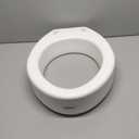 Carex Toilet Seat Riser, Elongated Raised Toilet Seat Adds 3.5 inches to Toilet Height, for Assistance Bending or Sitting, 300 Pound Weight Capacity Toilet Riser