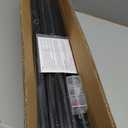 29 Inches Aluminum Deck Balusters - 25 Pack 3/4" Diamete Black Hollow Round Metal Deck Spindles with Bit, for Stair Deck Railing Porch