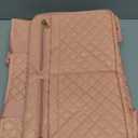 Bagstellar Teacher Bags for Women, 15.6 inch Laptop Work Tote Bag Quilted Nurse Bible Computer Shoulder Bag for School Travel | Dream Tote Work Bag, with 40oz Cup Holder, Insulated Pocket, Zipper & Strap, Office Briefcase, Ideal Gift for Women (Pink)