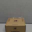 Mega Handles Glamor Dummy Lever, Door Handle Set for Closet or French Doors, Single Side Door Levers, Non-Turning, Fits All Standard Door Sizes, Screws Included - Matte Black (2 Pack)