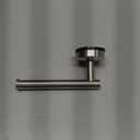 Suction Cup Toilet Paper Holder Bathroom Tissue Paper Stainless Steel Holder Toilet Paper Roll Dispenser Suction Shower Towel Hooks for Bathroom, Brushed Finish,1 PCS