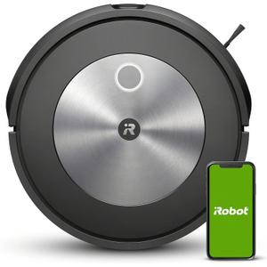 iRobot Roomba j7 (7150) Wi-Fi Connected Robot Vacuum - Identifies and avoids Obstacles Like pet Waste & Cords, Smart Mapping, Works with Alexa, Ideal for Pet Hair, Carpets, Hard Floors, Roomba J7