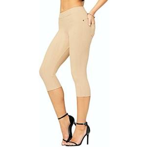 Conceited Jeggings for Women with Pockets - High Waist - Tummy Control Shaping - Regular and Plus Size 12-18