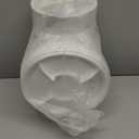 6" PVC Sewer Cleanout Cap, DWV Sewer Cleanout Cap Adapter with Plug for Drainage Pipe Fitting