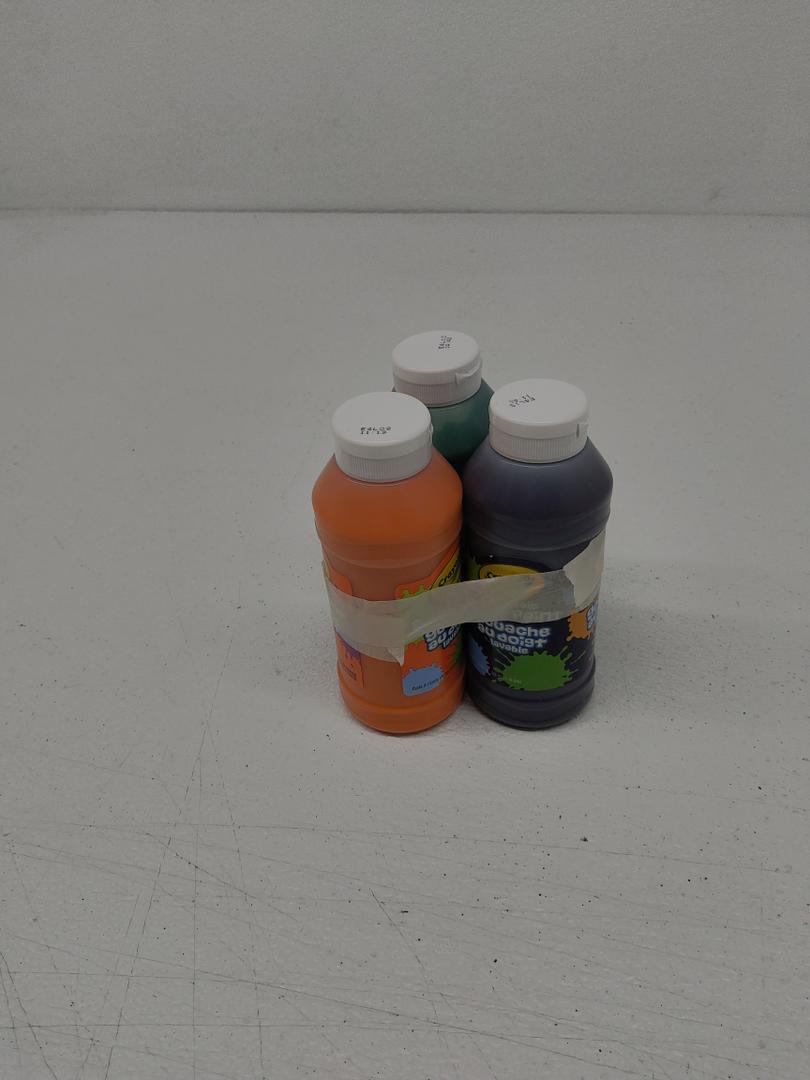 Mixed Items 3 Pack, Paint Set, Bottles, Primary and Secondary Assortment