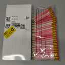 Crtiin 50 Pieces Baby Shower Pencils for Activities Mini Golf Half Pencils, Presharpened with Erasers, 4 Inch(Gradient Pink,Girl Style)