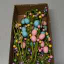 nuvagiki Easter Table Decor, 20 Pack Easter Egg Berry Stems Decorations for Tree, Artificial Flowers Picks for Wreath, Tree Ornaments Decorations for Home, Easter Gifts