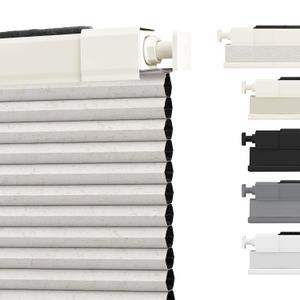 SUNOFF Cordless No Drill Blackout Cellular Shades, 37" W x 48" H, Linen