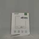 Digital Food Kitchen Scale Upgraded, YONCON 3000g/0.1g High Accuracy Mini Pocket Scale Measures in Grams and oz for Cooking, Baking, Jewelry, Tare Function,2 Trays, LCD Display (Batteries Included) (Black)