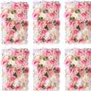 Flower Centerpieces for Tables - 10 Pack Wedding Arch Artificial Flowers 
Pink Faux Rose
 Arrangements Center Piece for Reception, Living Room, Kitchen, Dining Table Runner Decorations