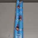 2 x Vnaaem Funny Christmas Wrapping Paper Roll - 17 Inches X 33 Feet - for Adult Women Men - Reversible Holiday Wrapping Paper Blue Naughty Santa Stripe Pattern Great for Holiday