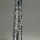 2 x Window Privacy Film with Cutting Grid, Non-Adhesive Stained Glass Window Film Decorative, Static Cling Privacy Window Film (Leaf Rainbow,17.5 X 78.7 inch)