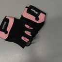 SIMARI Breathable Workout Gloves for Men & Women, Weight Lifting Gloves with Padded, Grip, Full Palm Protection, Gift for Gym Exercise, Cycling, Weightlifting Training, Fitness, Black, Pink, Size