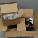 Goldenwarm Oil Rubbed Bronze Closet Door Knobs Interior No Lock, Passage Door Knobs Hallway, Bronze Door Knob Without Lock 6 Pack