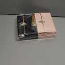 Lincia 12 Pcs Mother's Day Pink and Black Flower Box Wedding Flower Paper Gift Bag Bouquet Boxes with Handle Boxes for Arrangements Bouquet Wrapping Paper for Mother's Day Wedding baby shower