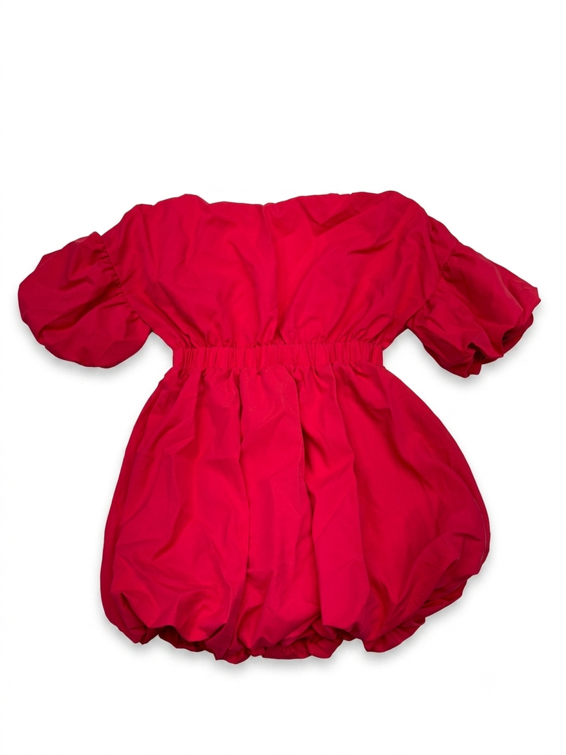 Red Short Sleeve Blouse Women's Size Large
