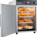 VEVOR Commercial Electric Food Warmer 4 Tier Stainless Steel Single-Door
for Restaurant, Kitchen, Pizza, Chicken, Food Warming Cabinets with Water Tray, Adjustable Shelves