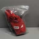 Norbi Dog Winter Jacket with Built-in Harness, Waterproof Windproof Cold Weather Coat for Small Medium Large Dogs, Warm Puffer Vest for Small Dogs Like Chihuahua, Dachshund, Yorkie(Red, M)