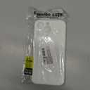 Compatible with iPhone 13 Pro 6.1 Inches Case, Ultra-Thin Soft Liquid Silicone Shock Resistant Fashion Mobile Phone Cover Designed for Men and Women(White)