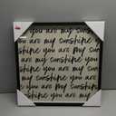 You Are My Sunshine Lyrics Canvas Print Art Print Rustic Wall Art Cute Poster Painting Trendy Home Decor Wall Decoration for Living Room Bedroom Apartment (Black Framed,8L x 12W)