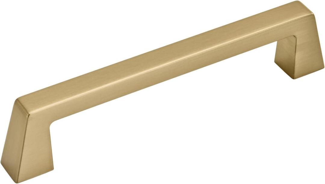 Amerock | Cabinet Pull | Champagne Bronze | 5-1/16 inch (128 mm) Center to Center | Blackrock | 1 Pack | Drawer Pull | Drawer Handle | Cabinet Hardware
