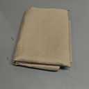 Decorelia Faux Linen Rectangle Tablecloth for Dining Room,Outdoor Coffee Wrinkle Resistant Washable Table Cloth Covers for Kitchen, Picnics, Party,(Oblong,52 x 70 Inch (4-6 Seats), Beige)