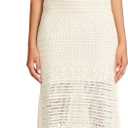 BB DAKOTA womens Crochet Your Love Casual Dress, Unbleached, Small US