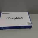 Faceplate with Cooling Vents and Dust Filter for PS5 Disc Edition DOBEWINGDELOU Face Plate Console Cover Replacement Side Plate Shell Dustproof Accessories ABS Case Cosmic Red