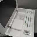 Houseables Medicine Cabinet No Mirror, Recessed Medicine Cabinet, Hidden In Wall Niche, Without Mirror, Picture Frame, Concealed, Built In, Between Stud Shelf Insert, For Bathroom Storage 14x24, 17x27