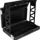 Gator Cases Rack Style Guitar Stand, Holds up to (4) Acoustic, Electric, or Bass Guitars (GTRSTD4)