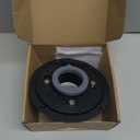 Shower Drain Base Flange Kit Includes 2-Inch ABS Shower Drain Base Flange Threaded Adjustable Adapter Rubber Connecting Gasket fit Square/Linear Shower Drains