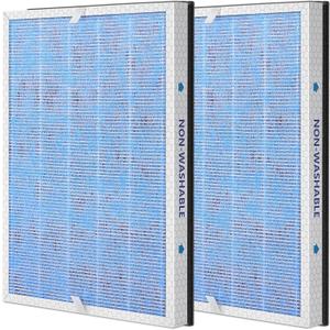 MSA3 Replacement Filter, Compatible with Membrane Solutions MSA3/MSA3S Air Purifier,Upgraded3-in-1 Filter, 2-Pack - Standard Version
