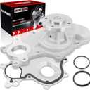 Engine Water Pump Automotive w/ 4-Hole Hub AW6691 125-3250 Compatible for Ford F150 Expedition Lobo Transit Lincoln Navigator 2011-2020