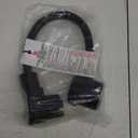 3 Prong to 4 Prong Dryer Adapter, 1.5FT Dryer Plug Adapter 3 to 4 Prong Outlet Cord Converter, NEMA 14-30P to 10-30R 10AWG Copper Wire 30A 250V Flexible DIY Dryer Connector for Home Laundry