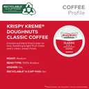 Krispy Kreme Classic Coffee, Keurig Single Serve K-Cup Pods, Medium Roast, 96 Count (EXP 08/03/26)