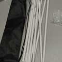 DANMO Easel Stand for Wedding Sign Poster 63'' Instant Display Floor Adjustable Metal Art Easel White