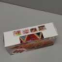 Aichoof Colorful Taco Holder Stands Set of 6 - Premium Large Tray Plates Holds Up to 3 or 2 Tacos Each, PP Health Material Very Hard and Sturdy, Dishwasher & Microwave Safe