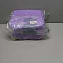 Nail Polish Organizer Bag Hold 84 Bottles(15ml/0.5 fl.oz), 3 Layers Nail Kit Supplies Organizer Bag Travel, Nail Organizers and Storage Case with Holder & Shoulder Strap, Purple