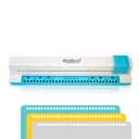 Bearboss 30 Hole Paper Punch, Planner Hole Punch, Adjustable Hole Puncher for Discbound Notebooks & Journaling Supplies