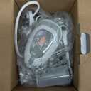 BEAUTURAL Mini Travel Steam Iron for Clothes with Dual Voltage, Temperature Control, Non-Stick Soleplate and Cord Storage, Ideal for Sewing, Quilting and Handcraft (Pink)