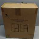 Zero Zoo 4 Pack Large Stackable Storage Drawers,Clear Acrylic Organizers with Handle,Easily Assemble for Kitchen Undersink,Bathroom,Cabinet,Makeup,Closet,Medicine,Pantry Organization Bins