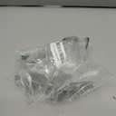 30 Packs 4 Inch Reinforced Clear Nursery Pots for Plants with Drainage Holes, High Transparency Plastic Seedling Plant Pot with Drainage Holes Have 20 Labels