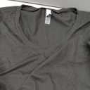 YOGINGO Basic Womens V Neck Short Sleeve T Shirt Slim Fit Tees 2026 Summer Y2k Going Out Fitted Tops Sexy Tight Shirts, Size 2 XL