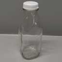 Libbey Glass Milk Bottle with Lid - 33.5 oz